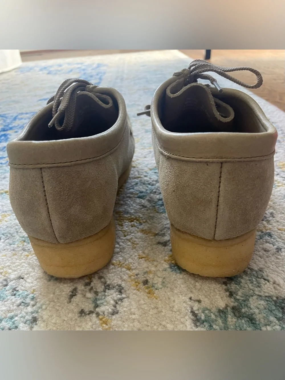 Clarks Men’s Suede Chukka Wallabee Boots in Taupe - New